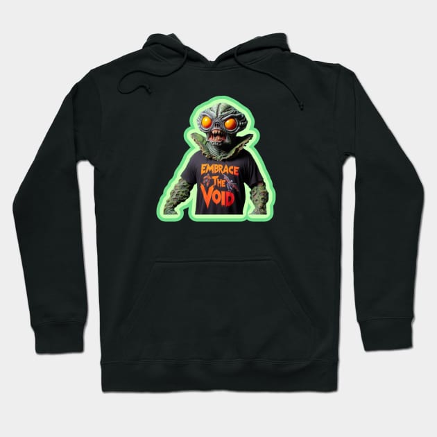 Embrace the void Hoodie by Dead Galaxy